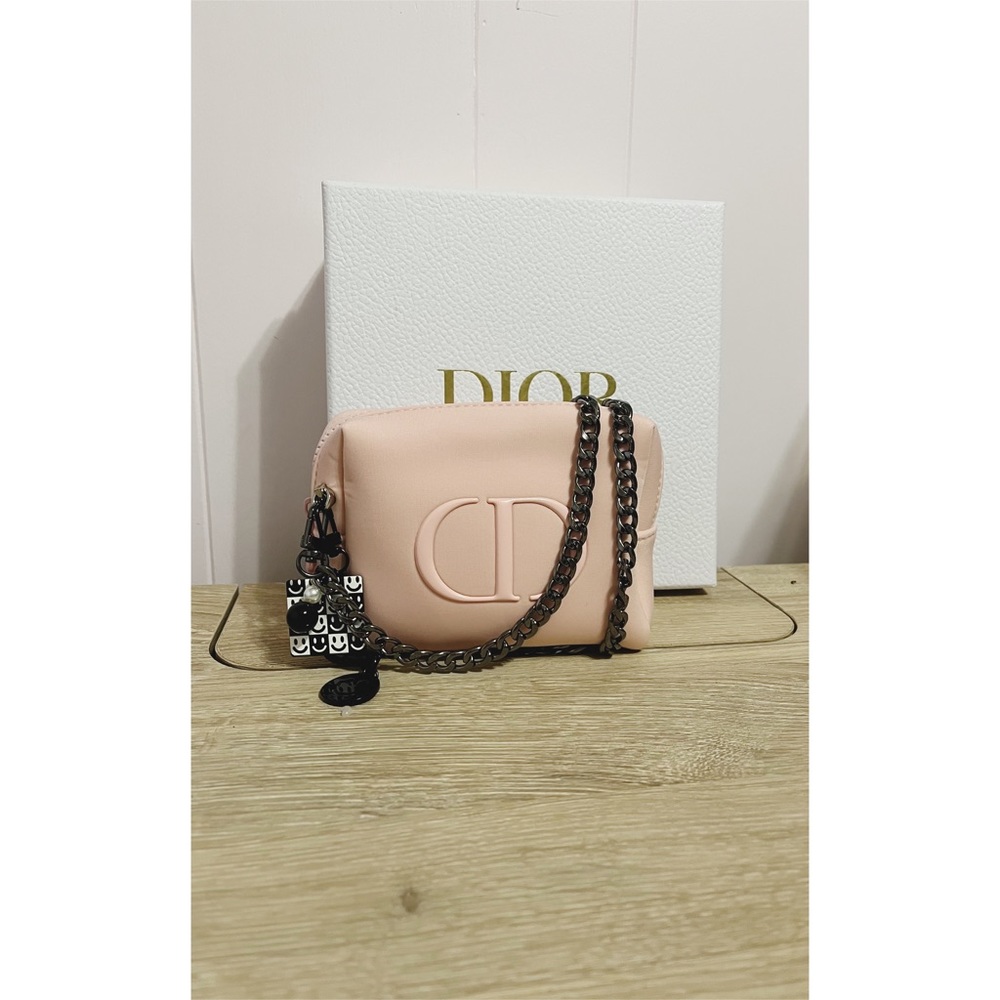 Dior cosmetic bag/pouch to crossbody bag - Picture 3 of 7